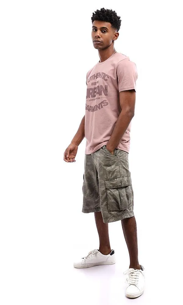 95544 "Authentic Urban Garments" Slip On T-Shirt - Dark Nude