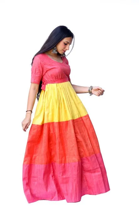 Abha 3 Shade Gown