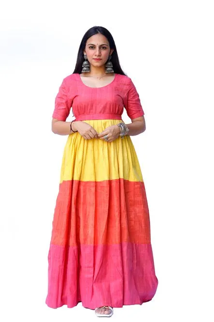 Abha 3 Shade Gown