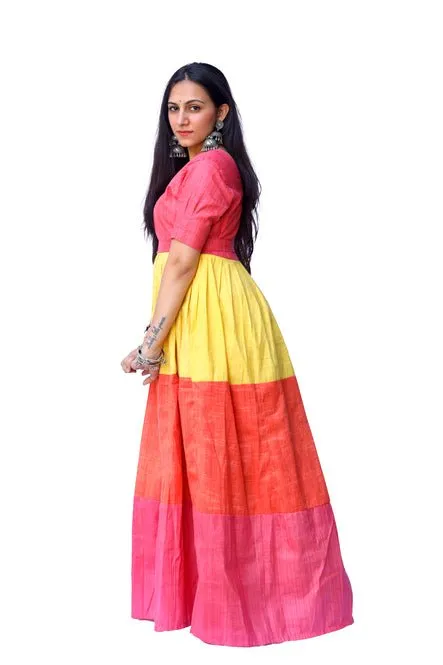 Abha 3 Shade Gown