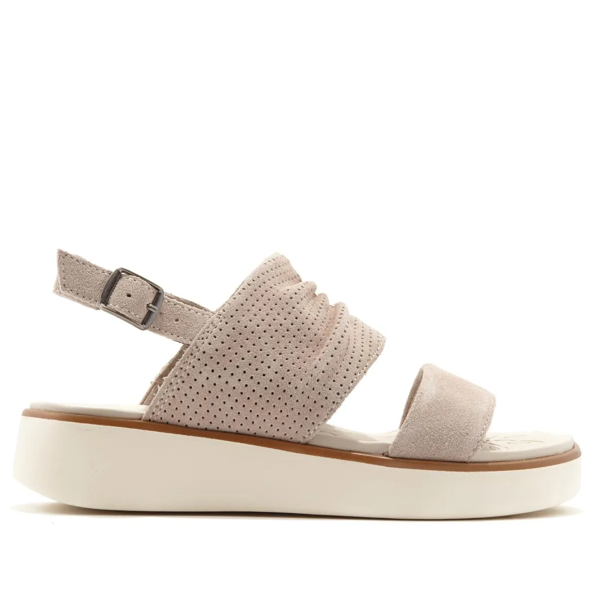 Baretraps Annmarie Suede Wedge Slingback Sandal w/Rebound Technology