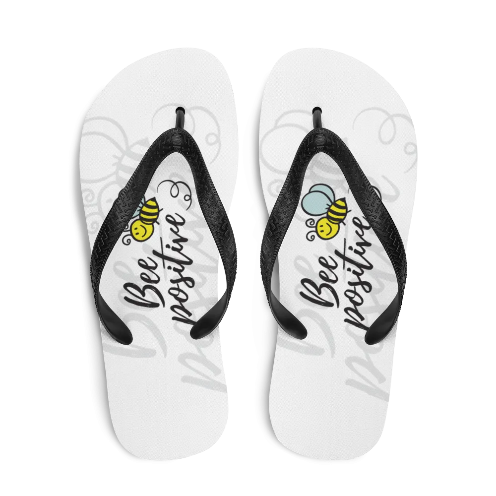 Bee Positive Flip-Flops