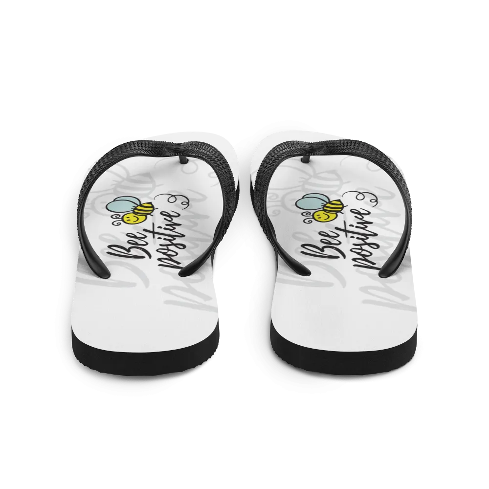 Bee Positive Flip-Flops