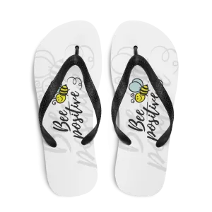 Bee Positive Flip-Flops
