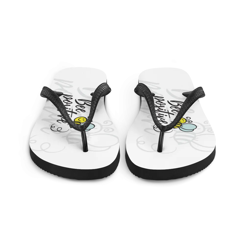 Bee Positive Flip-Flops