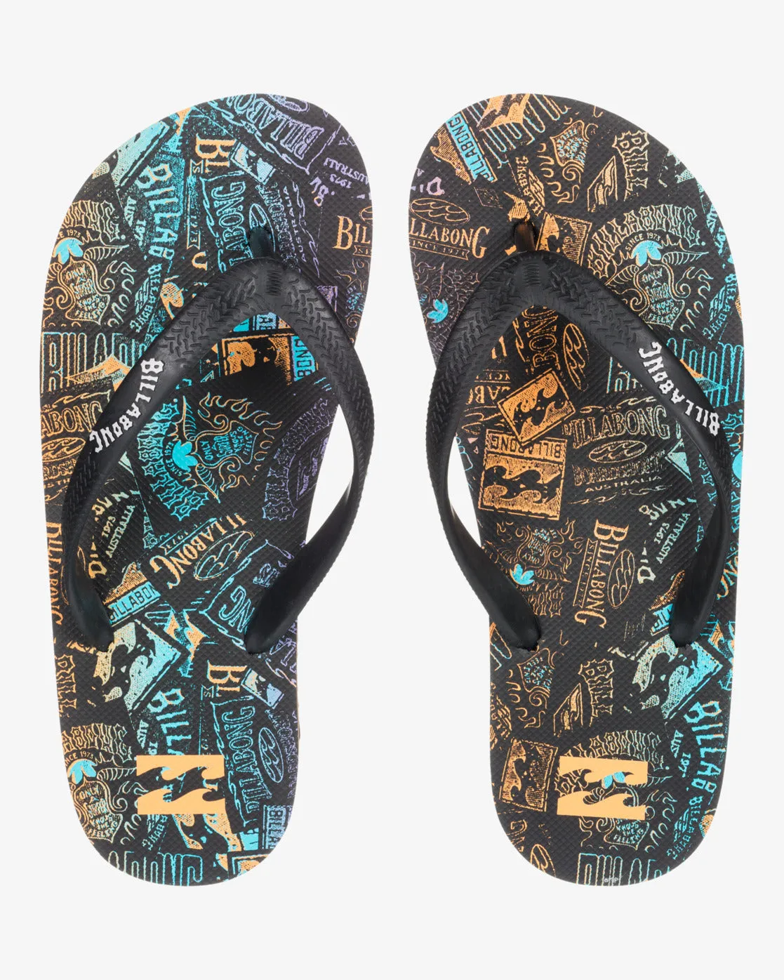 Billabong Kids' Tides Flip Flops Multi EBBL100012-MUL