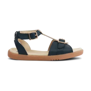 Bobux KP Hera Navy With Misty Gold Open Toe Sandal