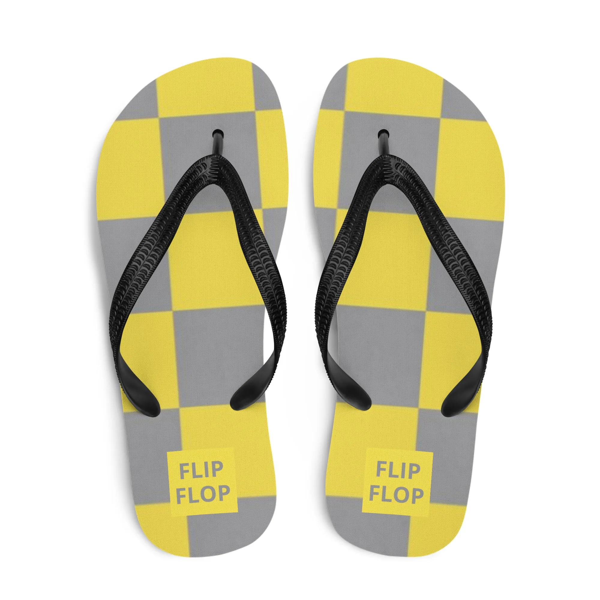 CHECKERBOARD Flip Flops Designed by Alice Lowe