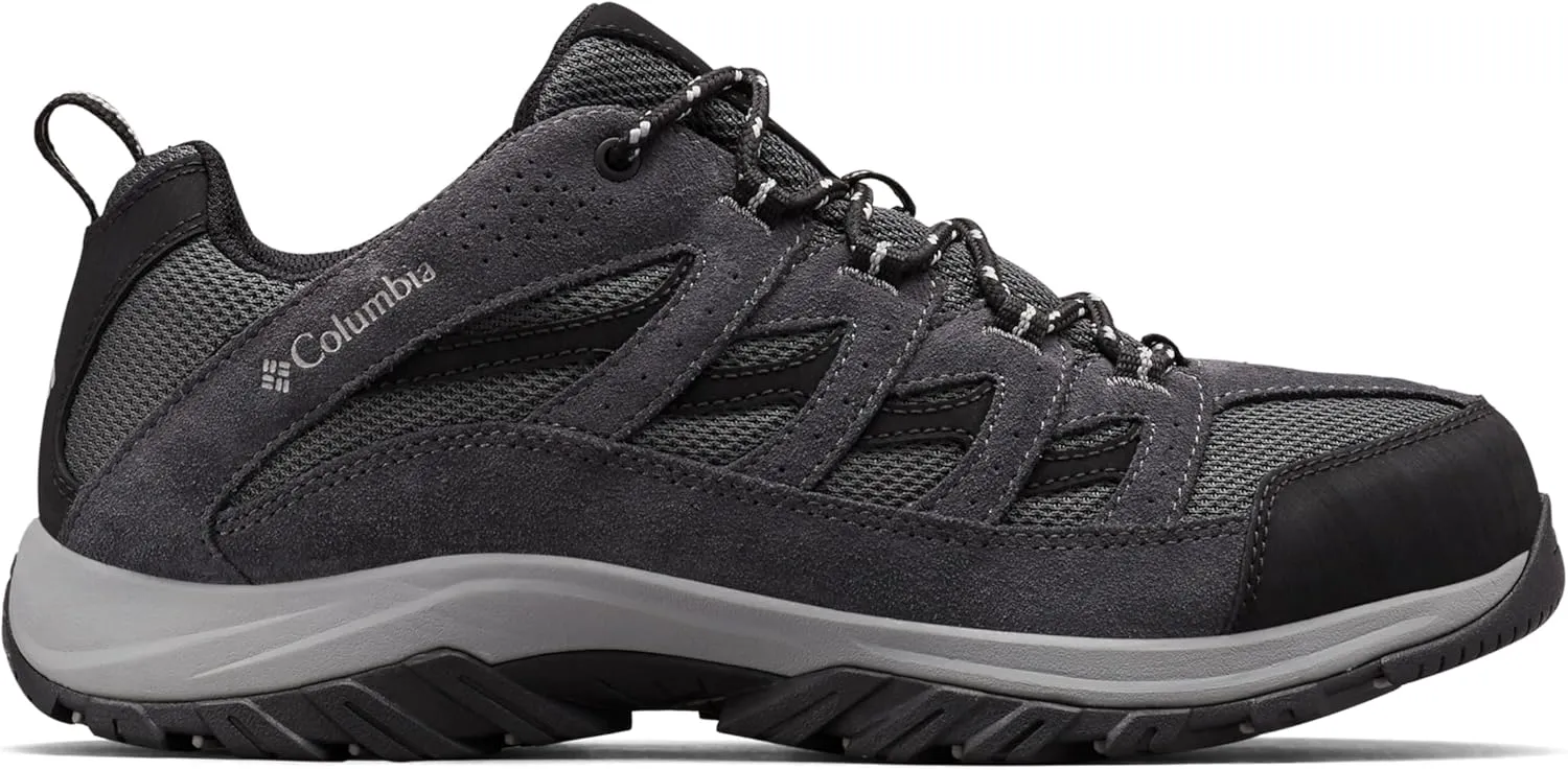 Columbia Men's Newton Ridge Plus II Suede Waterproof Boot Wide, Breathable, High-Traction Grip