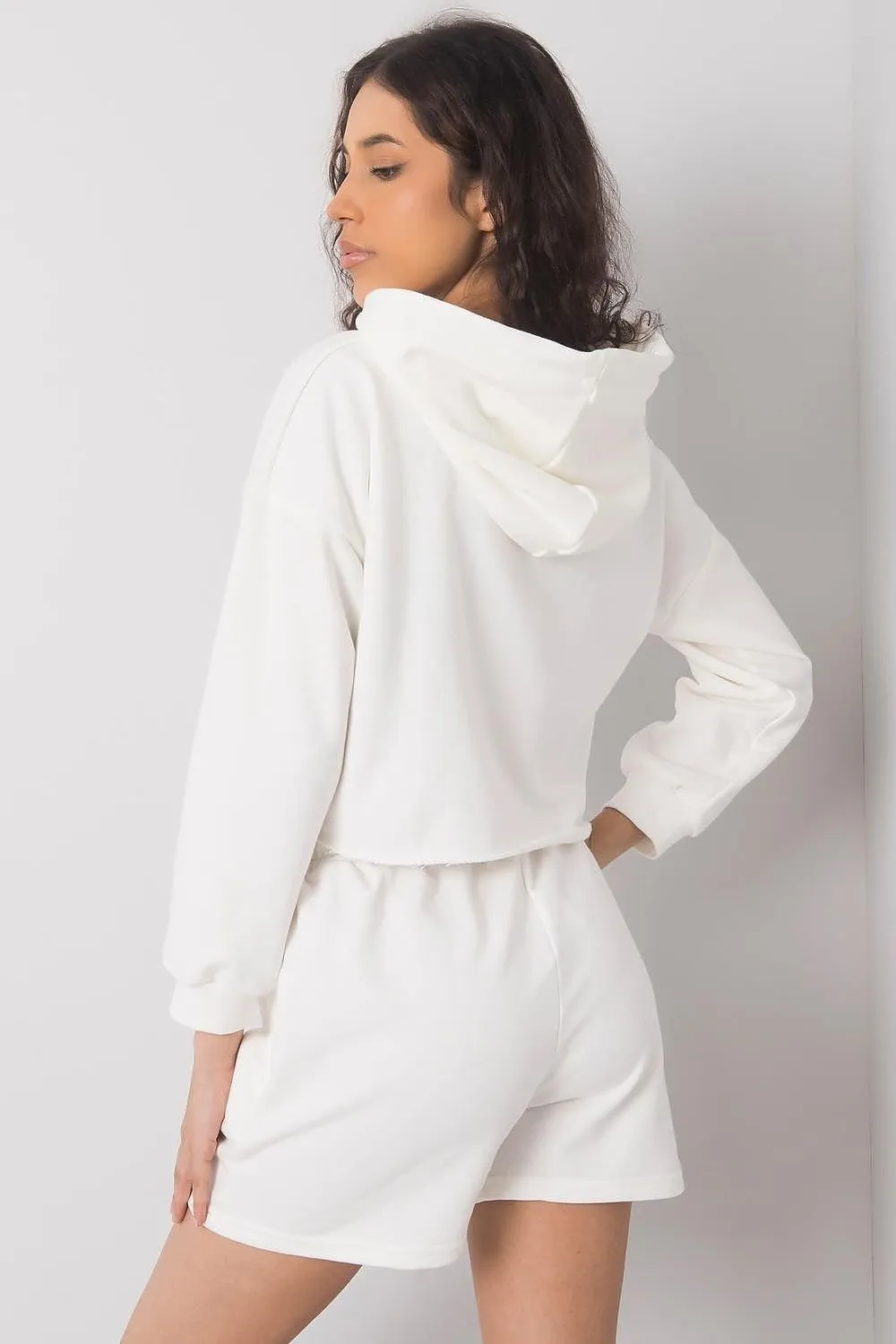 Crop Hoodie & Shorts Set