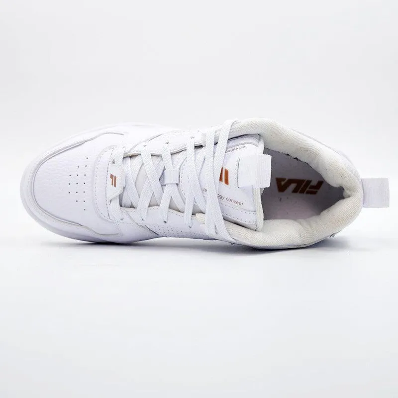 FILA Corda Sneaker - White/Rose Gold/ Gardenia