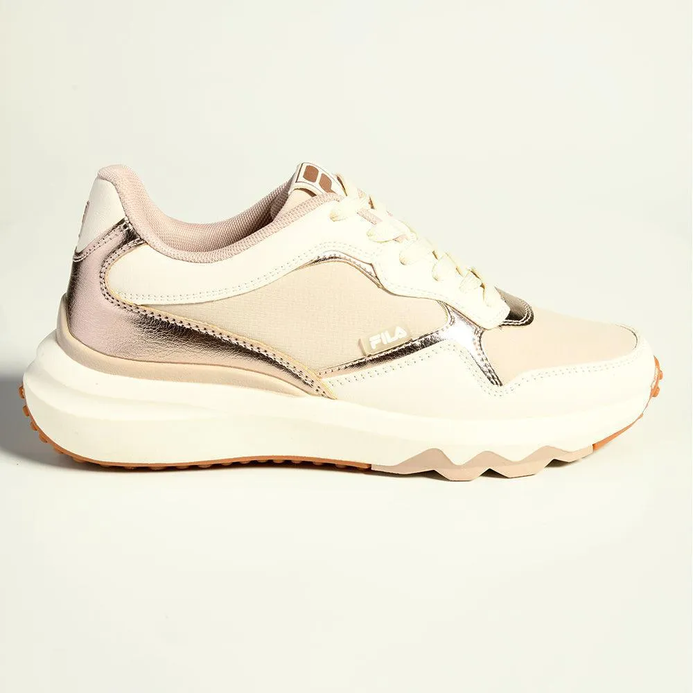 FILA Dulce Sneaker - Gardenia / Rose Gold