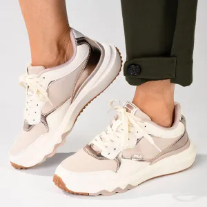 FILA Dulce Sneaker - Gardenia / Rose Gold