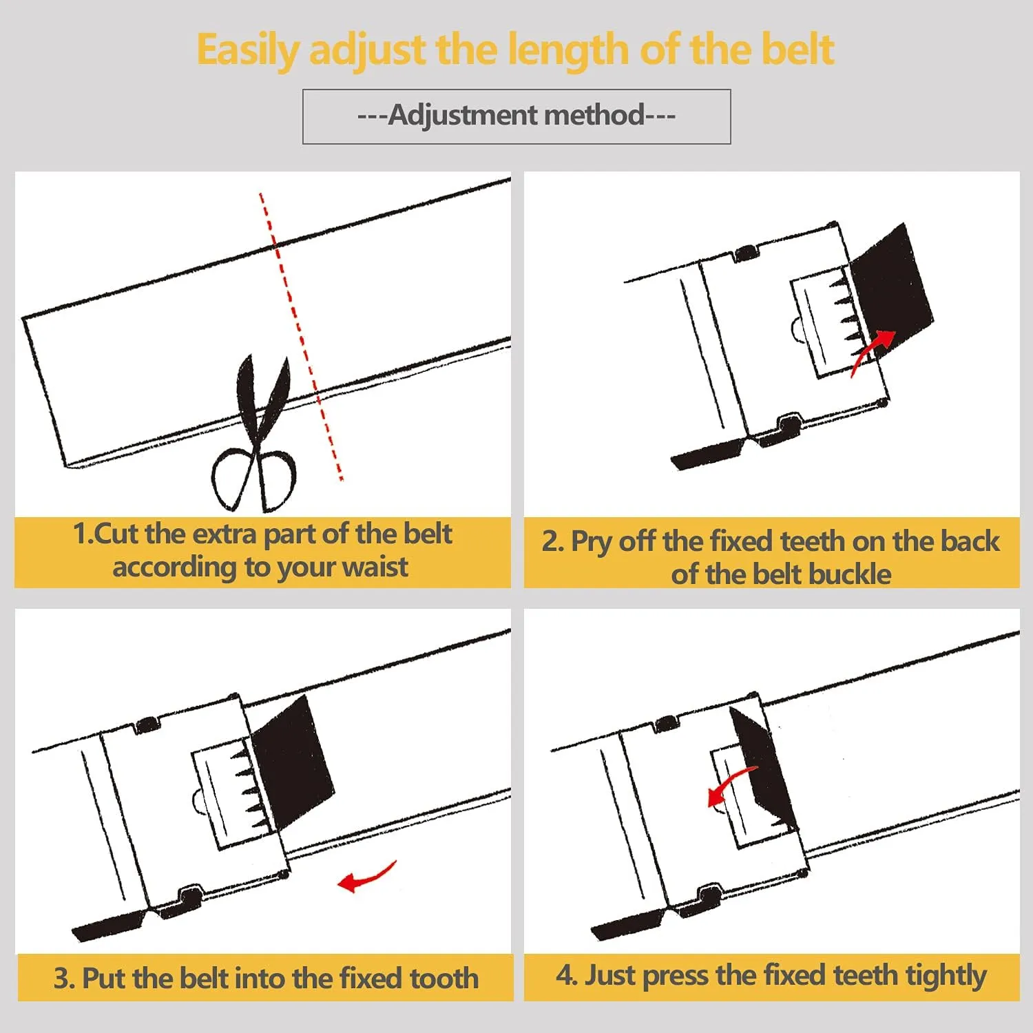 Founders & C Mens Belt 2 Pack,Leather Ratchet Click Belt Dress with Slide Buckle 1 3/8" in Gift Set Box- Size Adjustable
