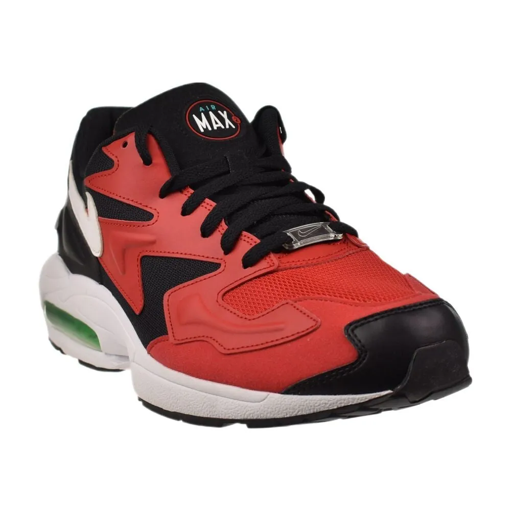 Nike Air Max 2 Men's Shoes Light Black-Red-White ao1741-003