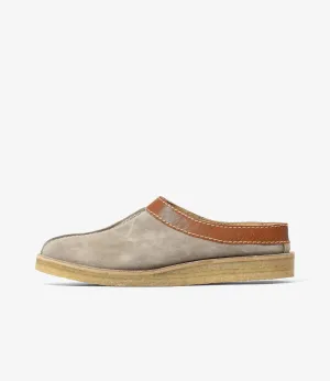 QR Centre Seam Slip-In Moccasin – Sand Suede