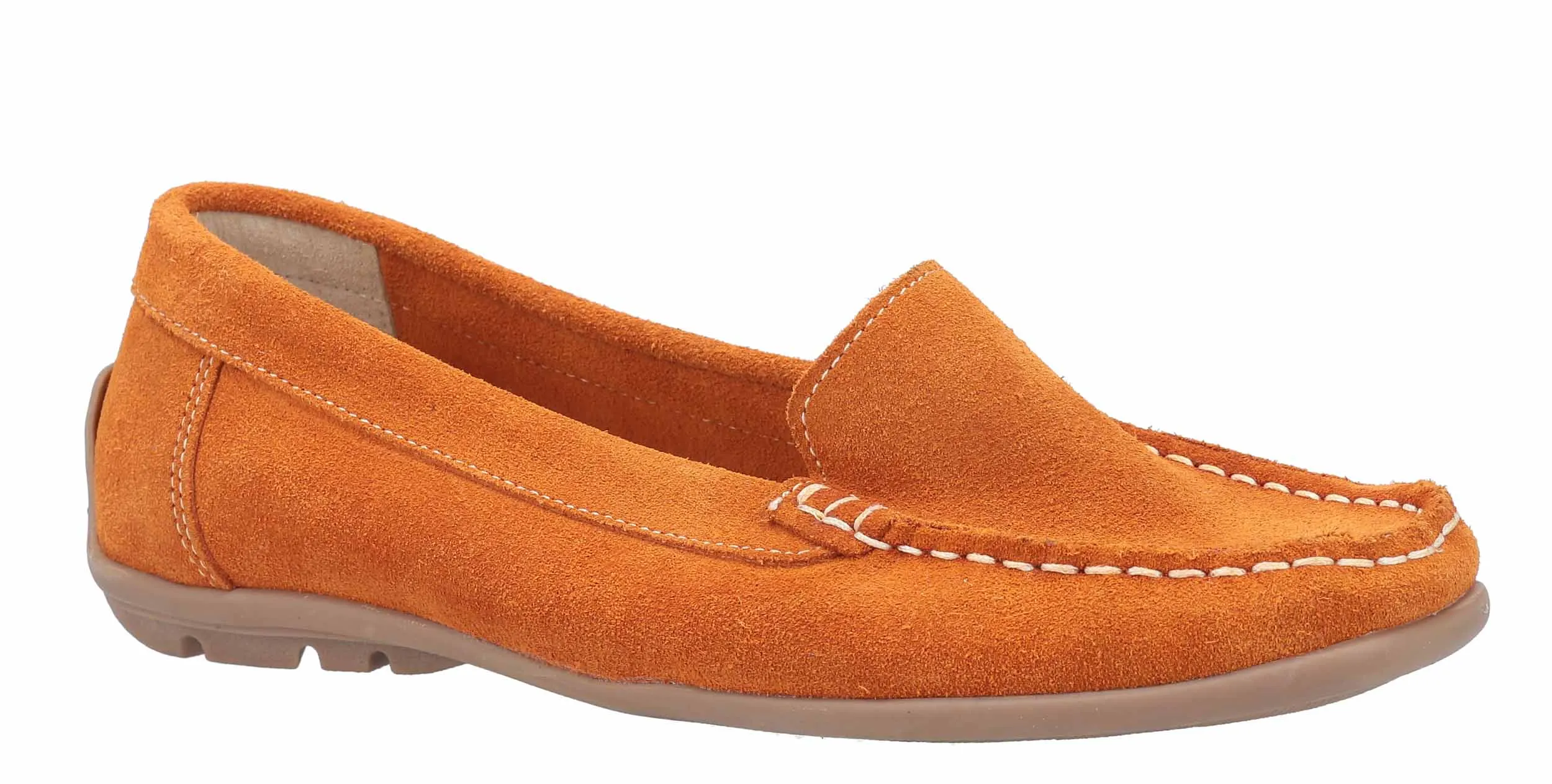 Riva Torrella Womens Suede Leather Slip On Casual Moccasin