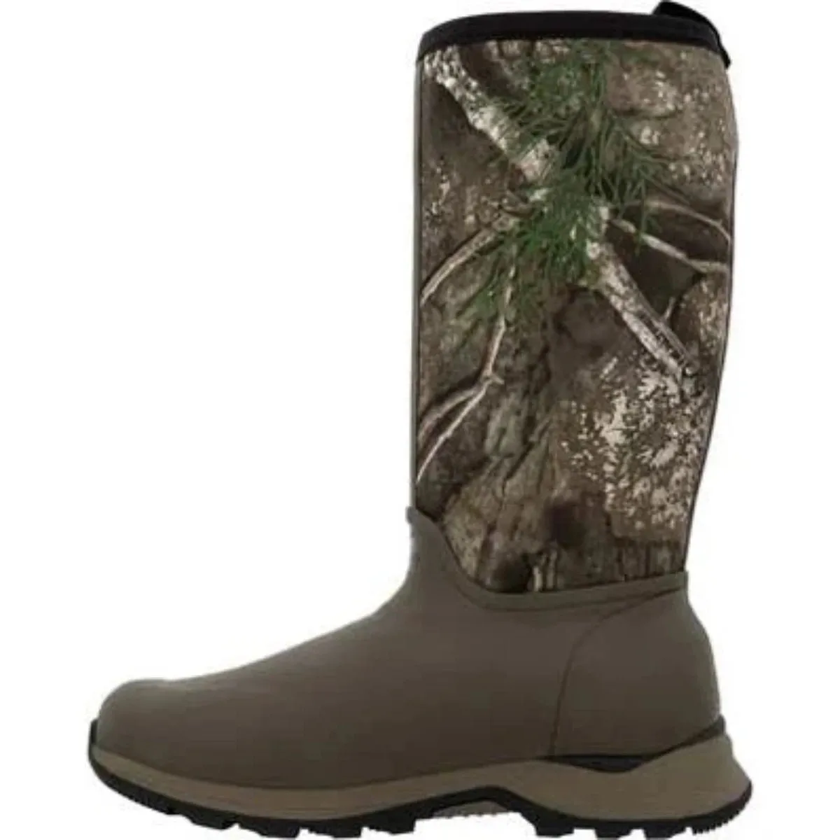 Rocky Trophy Series 1000G Insulated Men's Soft Toe Rubber Boots Rks0659 In Mossy Oak
