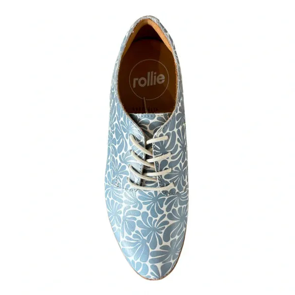 Rollie Derby - Steel Blue Flower