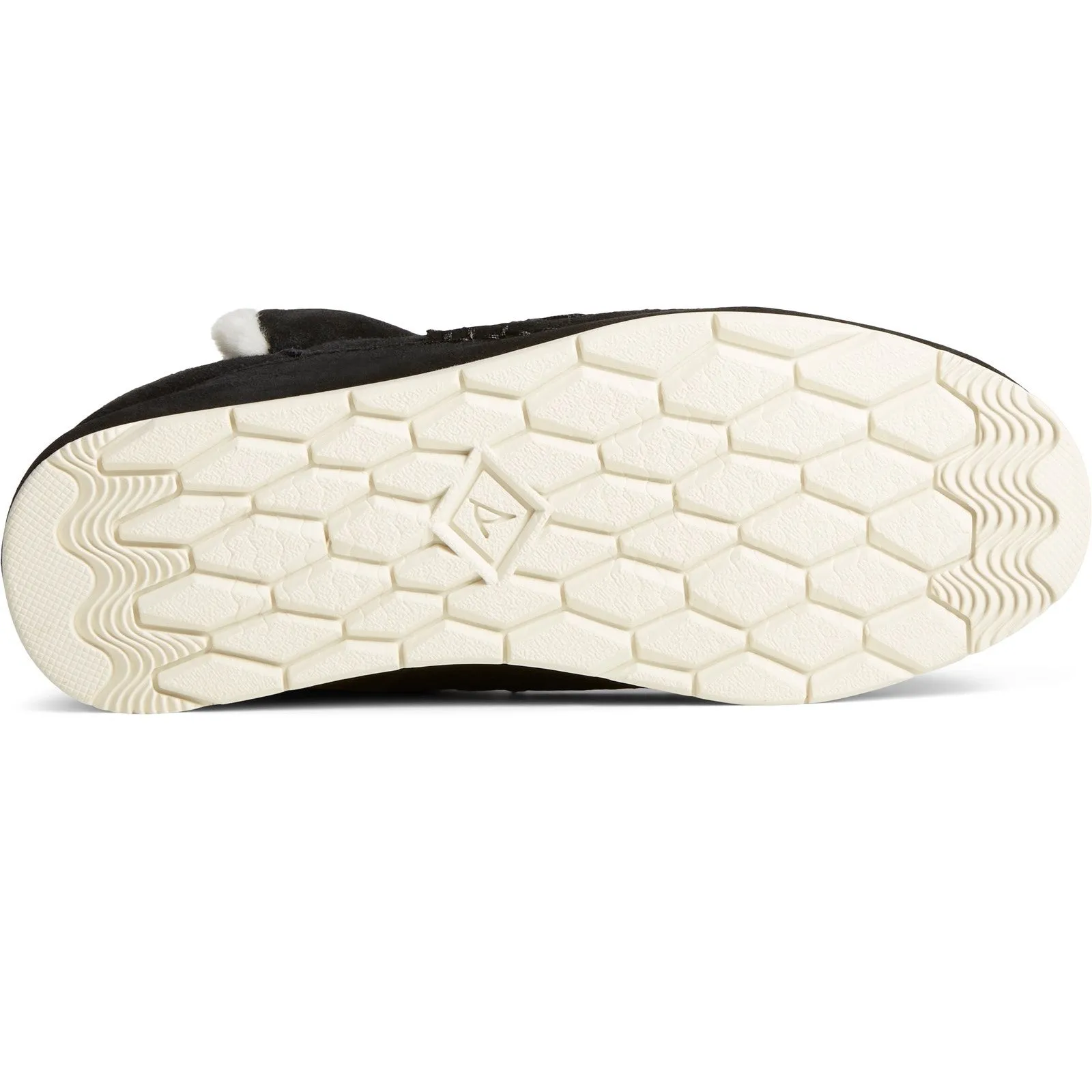 Sperry Womens Moc-Sider Leather Bootie - Black