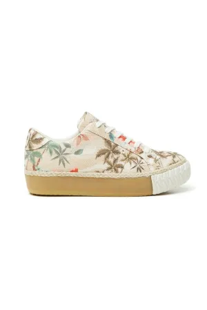 Street Camoflowers Chunky Sole Sneakers SS21 Desigual Style 21SSKA19