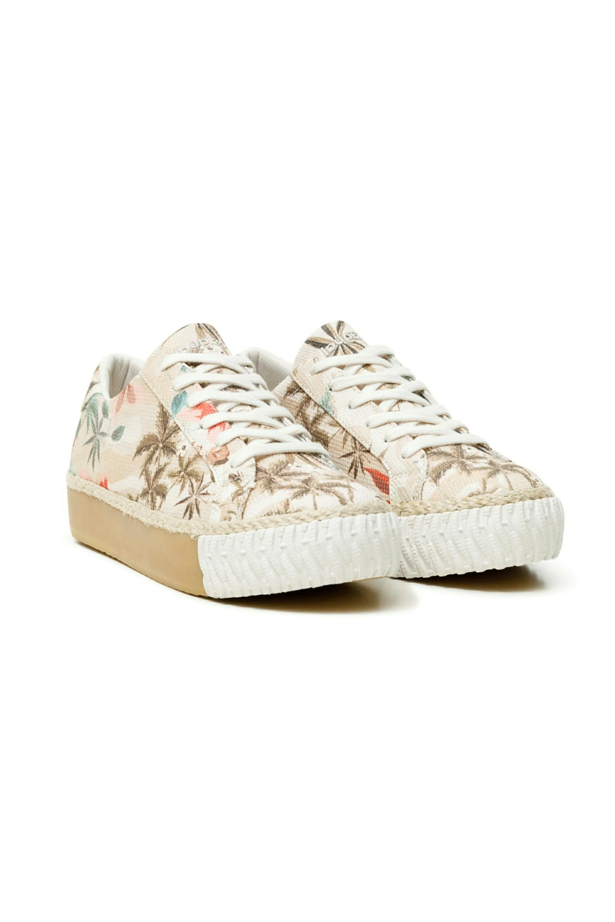 Street Camoflowers Chunky Sole Sneakers SS21 Desigual Style 21SSKA19
