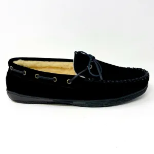 Tamarac by Slippers International Arizona Black Mens Comfort Slip On Shoe