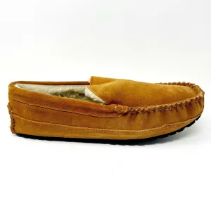 Tamarac Venetian Tan Cowhide Moccasin Mens Slip On Comfort Slippers