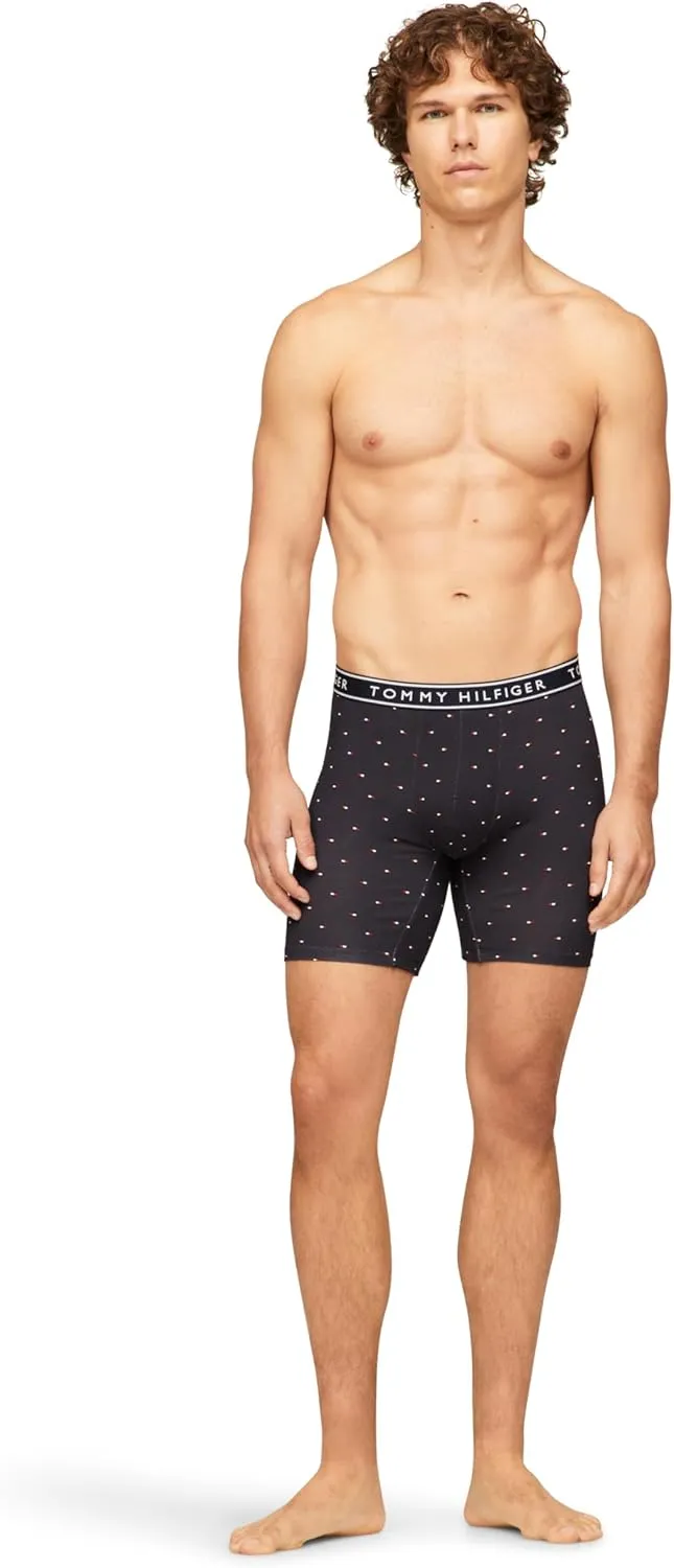 Tommy Hilfiger Men's Cotton Stretch 4-Pack Boxer Brief
