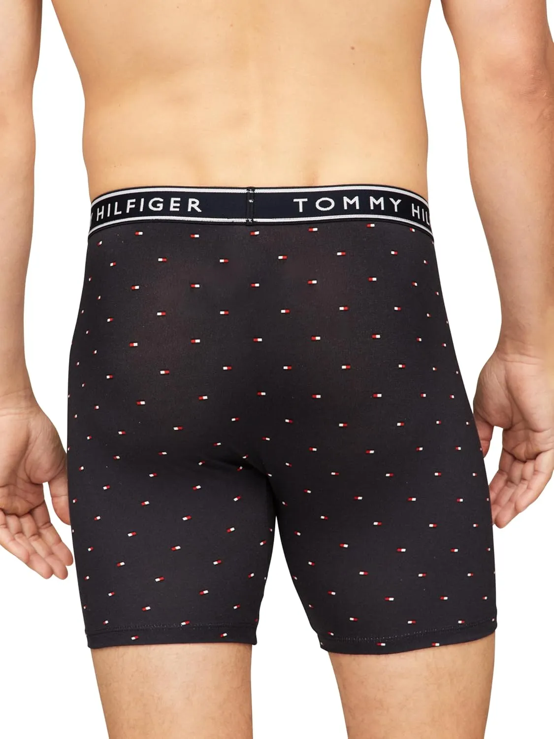 Tommy Hilfiger Men's Cotton Stretch 4-Pack Boxer Brief