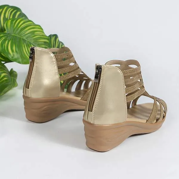 Women'S Wedge Platform Comfort Sandals 33331400C