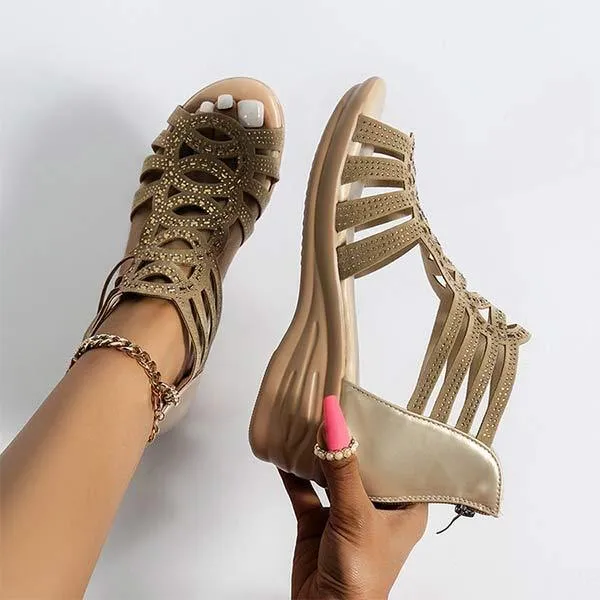 Women'S Wedge Platform Comfort Sandals 33331400C