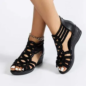Women'S Wedge Platform Comfort Sandals 33331400C