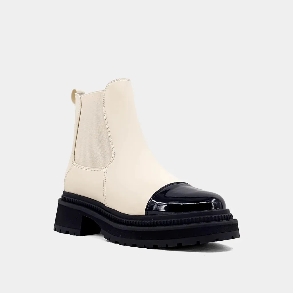 Zeina Boot - Bone