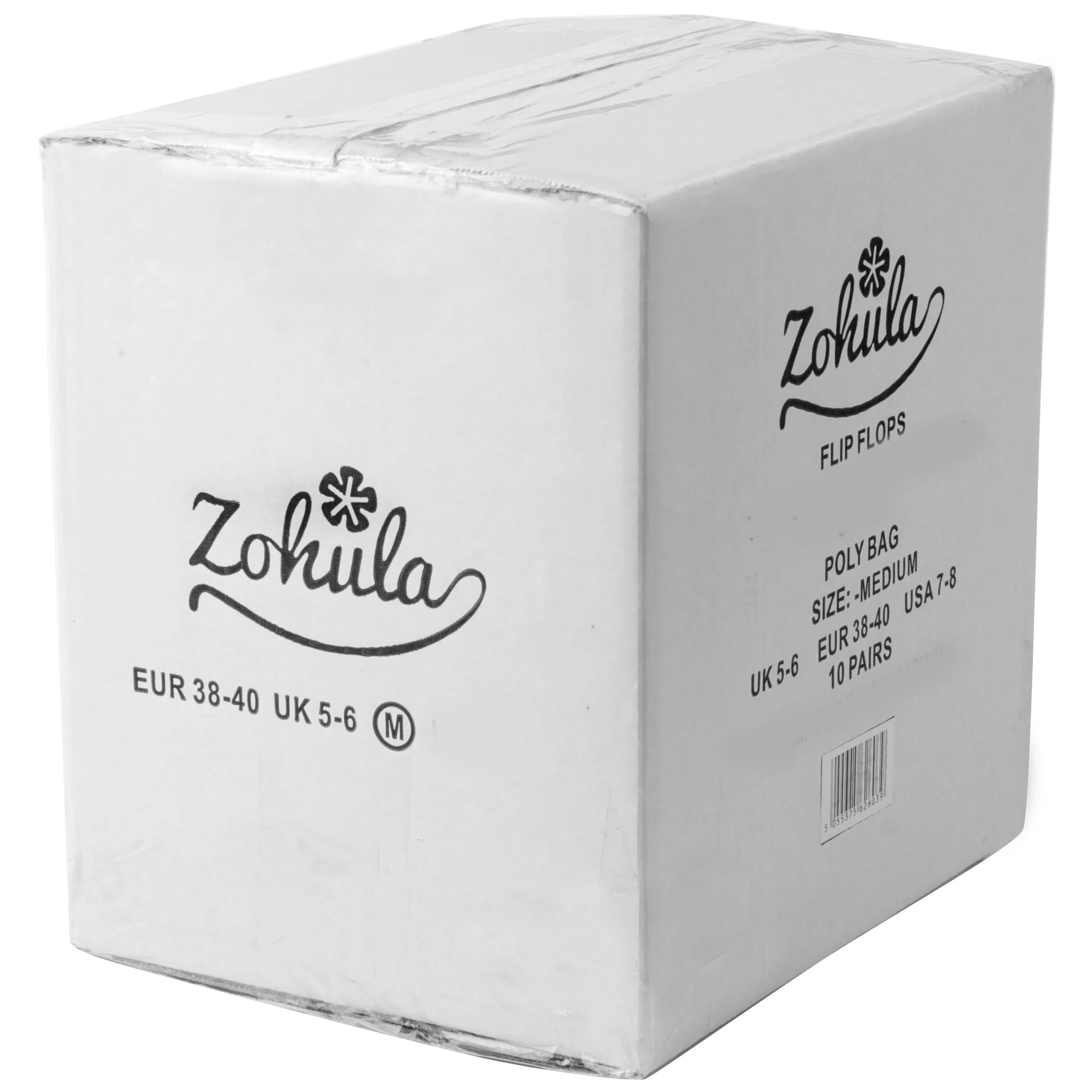 Zohula Originals Baby Pink Flip Flops - Bulk Buy - 10-100 Pairs